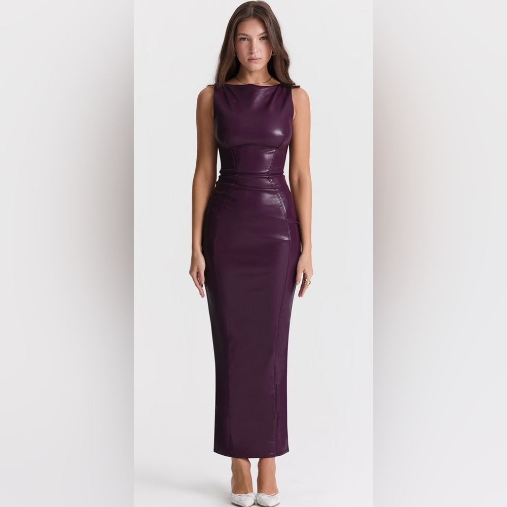 Purple Sleeveless Dress